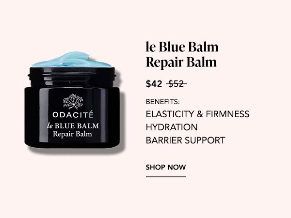Product: Odacité le Blue Balm Repair Balm, open jar