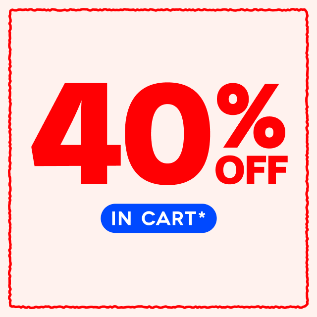 SHOP 40% OFF