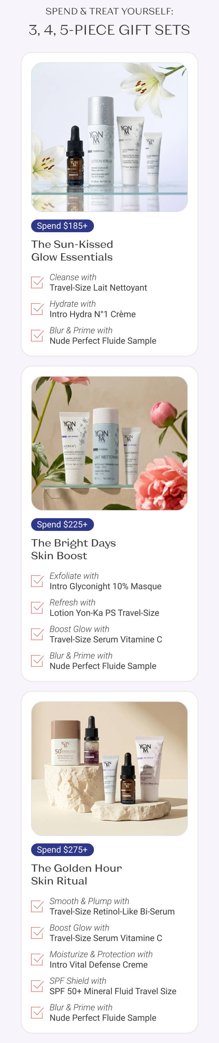 3, 4, 5-Piece Gift Sets 1