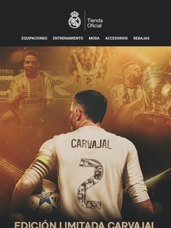 Edición limitada Carvajal: no te quedes sin la tuya.
