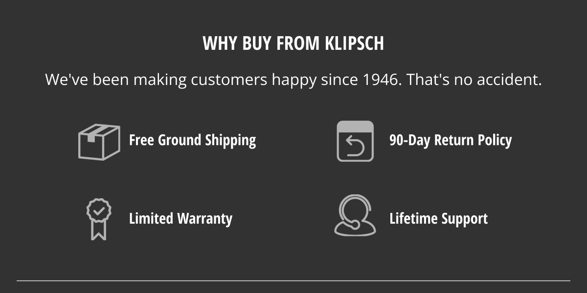 FREE ground shipping | 90 day return Policy | Limited Warranty | Lifetime Support