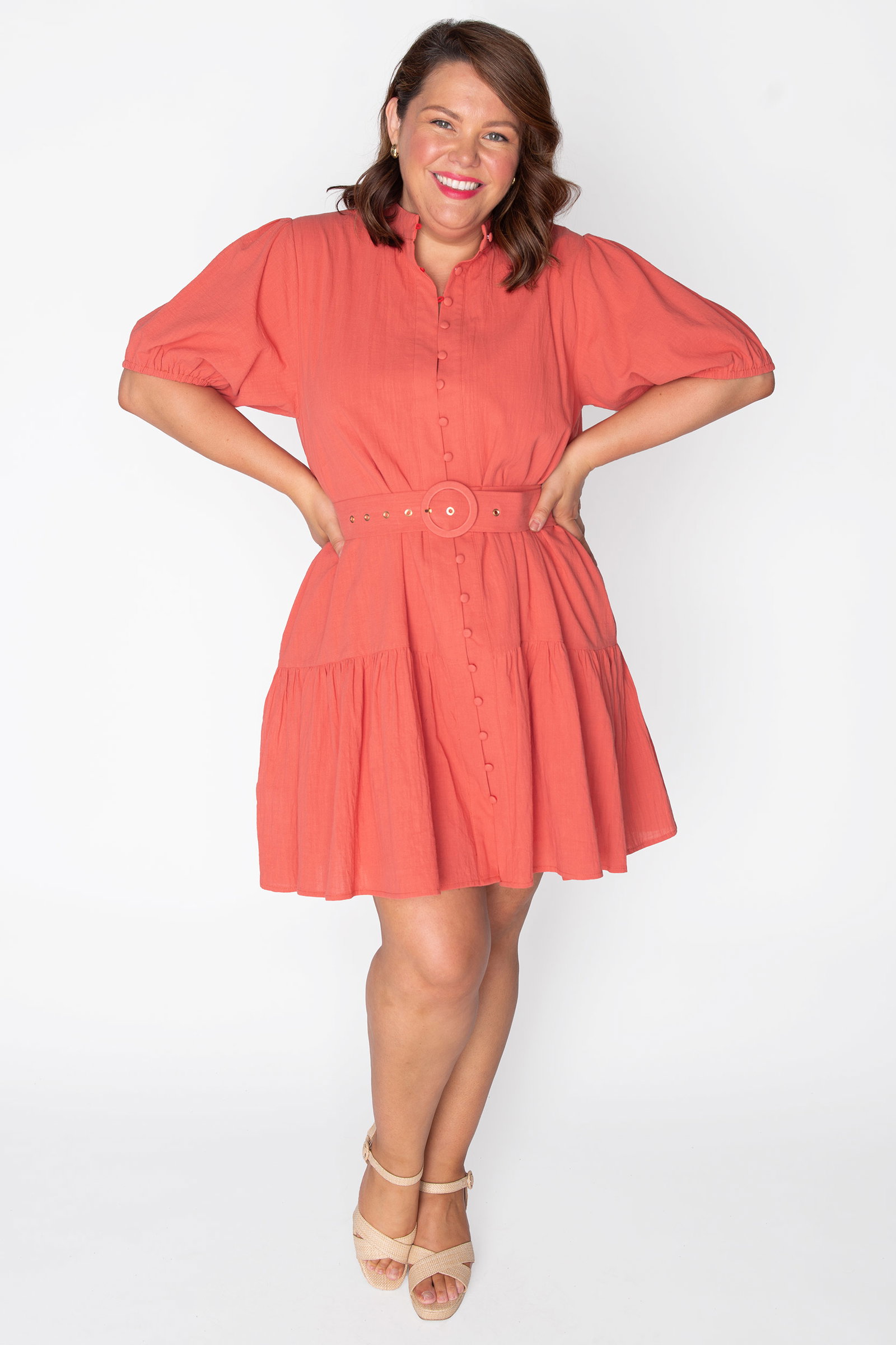 Katie Rust Dress