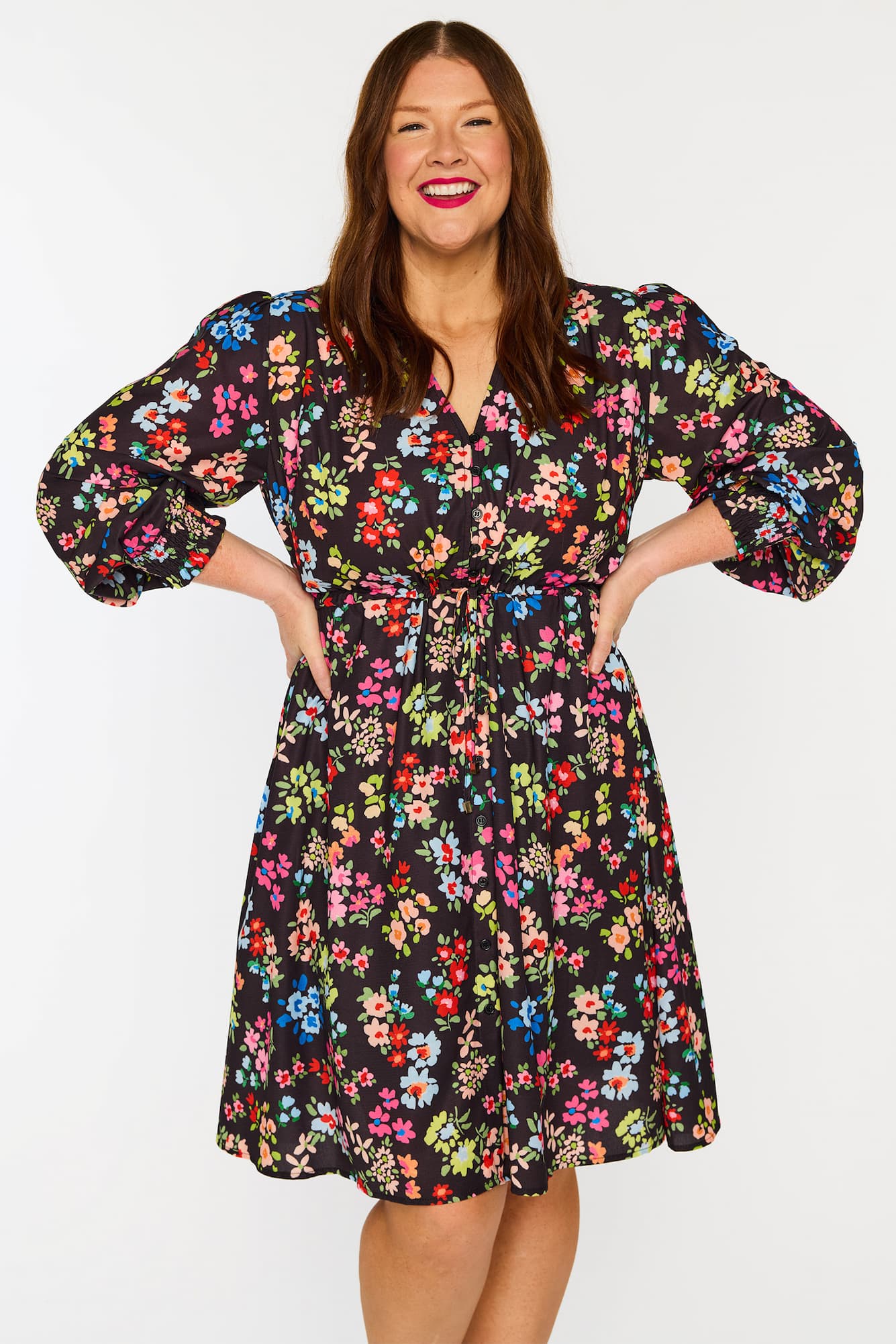 Sofia Rainbow Fields Dress