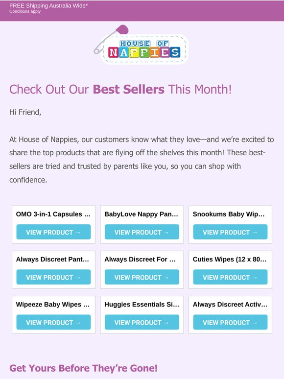 Check Out Our Best Sellers This Month!