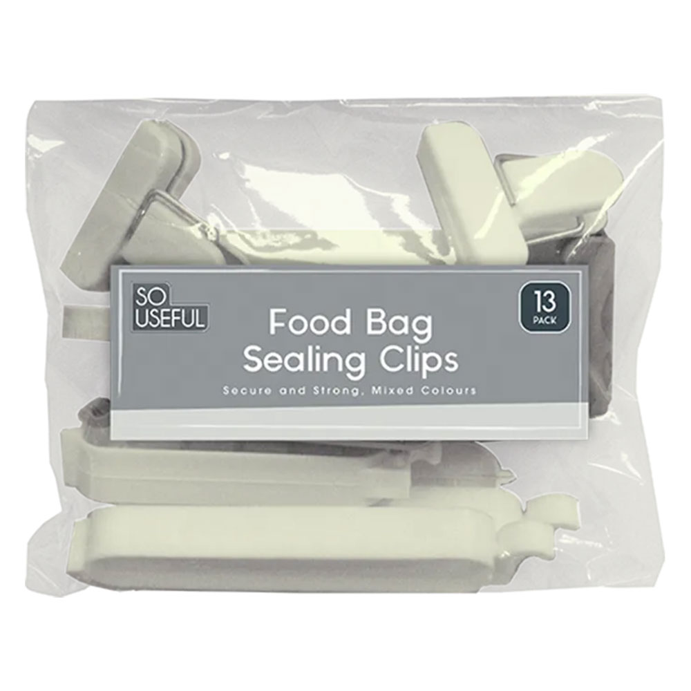 So Useful Bag Sealing Clips 13pk - £4.49 delivered