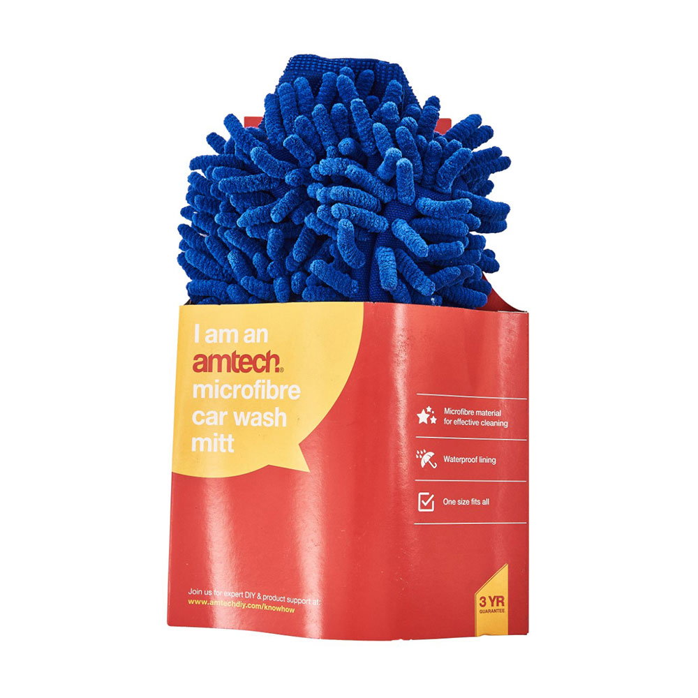 Amtech Microfibre Car Wash / Dusting Mitt - £6.99 delivered