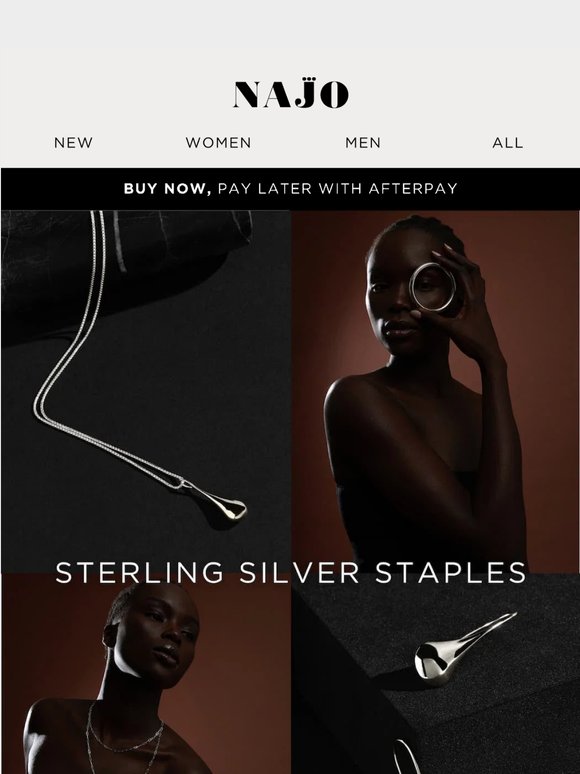 Sterling Silver Staples