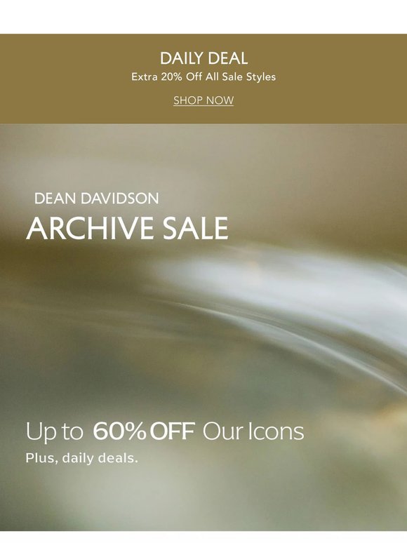 Archive Sale Ends Today