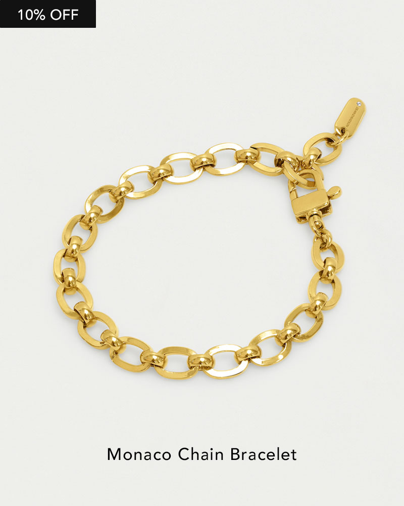 Monaco Chain Bracelet.