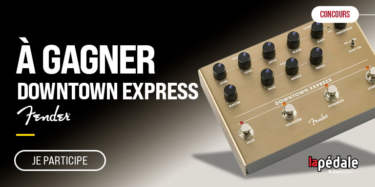 FENDER Downtown Express x La Pédale : Jeu Concours