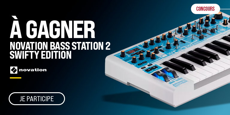 NOVATION Bass Station 2 Swifty Edition : Jeu Concours