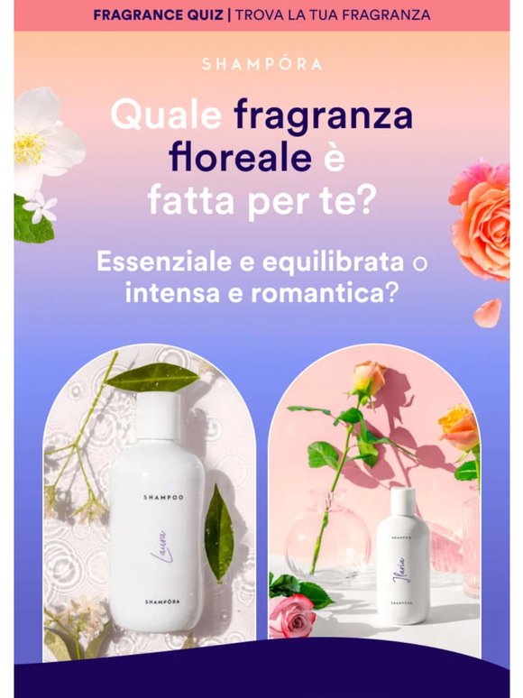 Quiz fragranza! 🌹🌸 Qual è il tuo fiore?