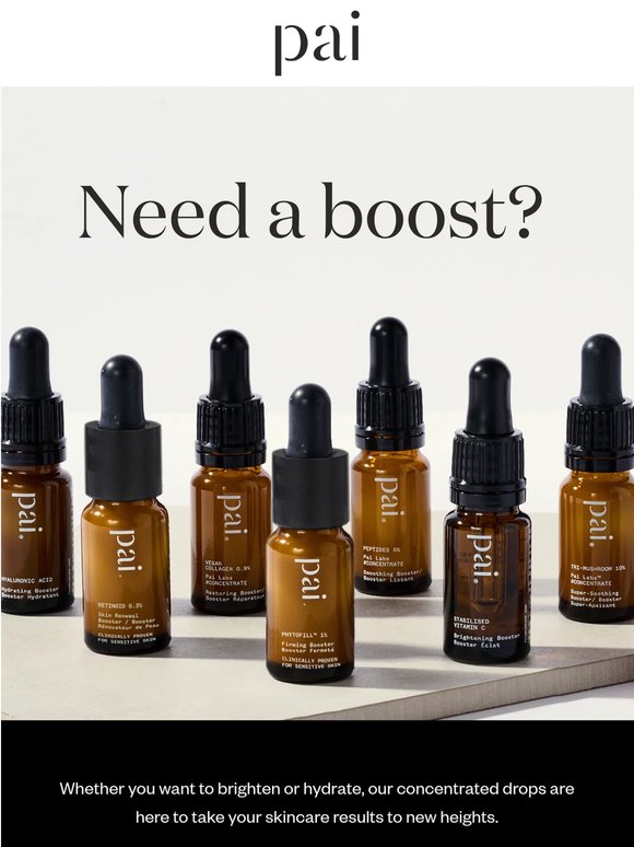 Need a boost? ⚡
