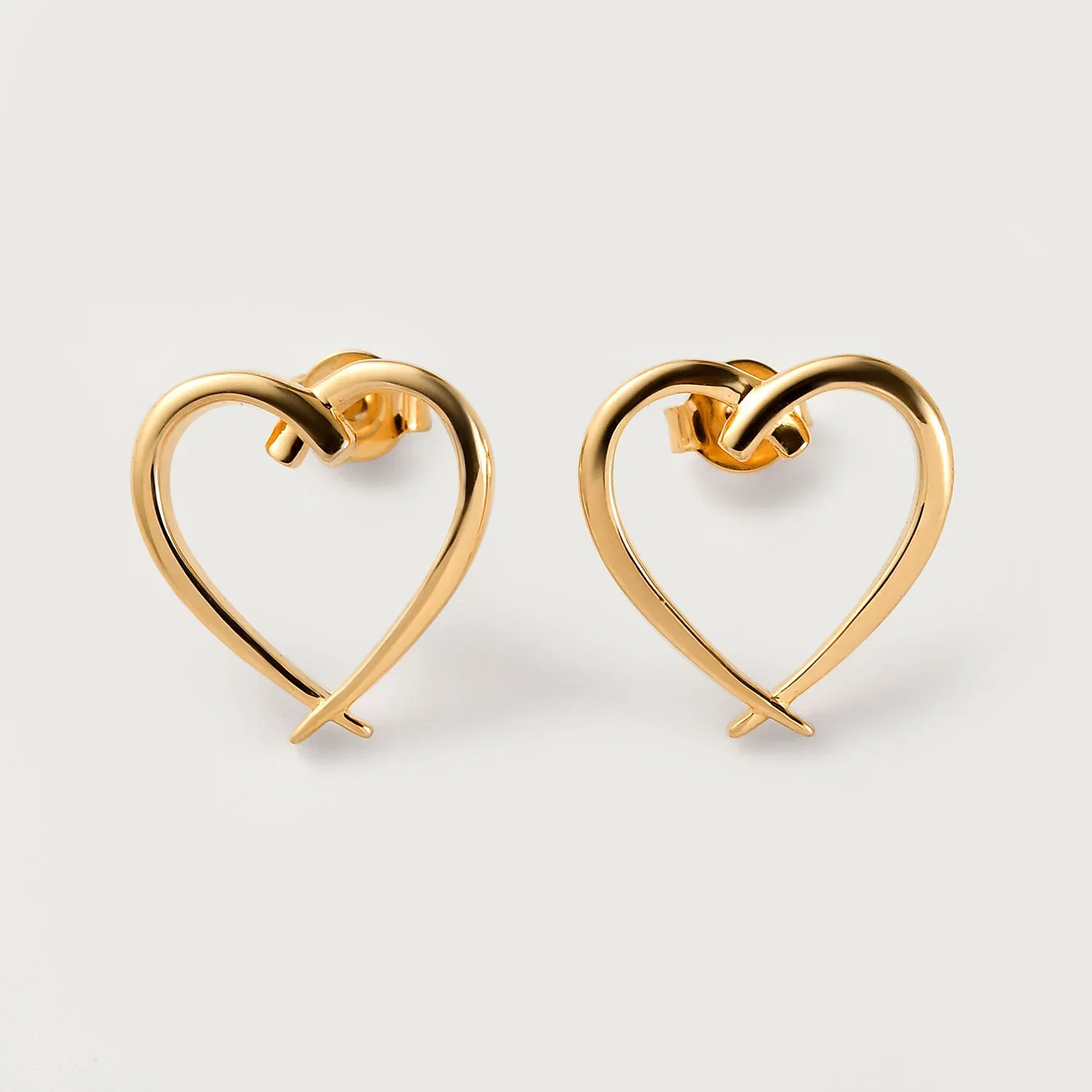 Image of Molto Signature Heart Earrings