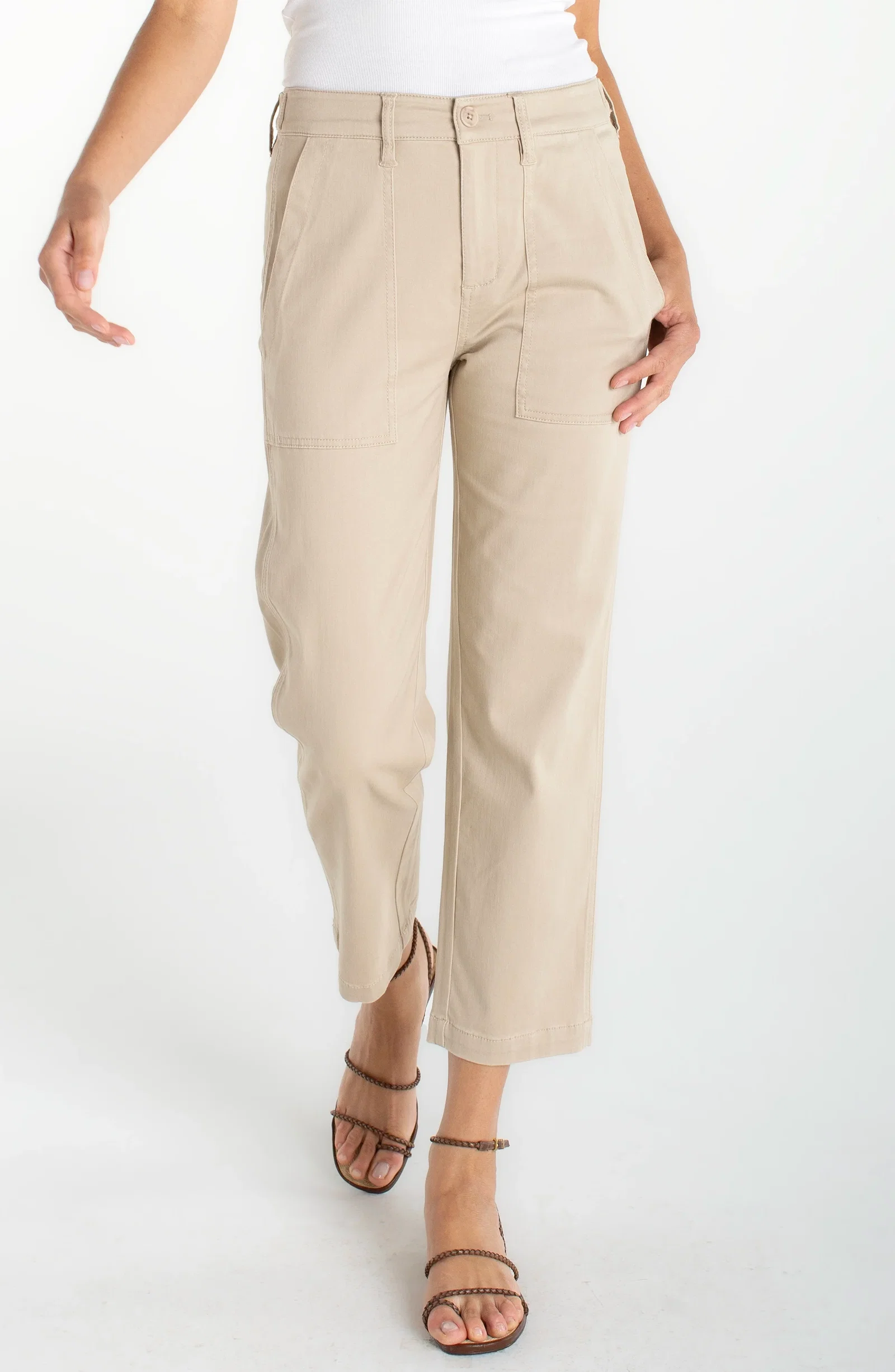 Image of UTILITY CROP STRAIGHT WITH SIDE TABS