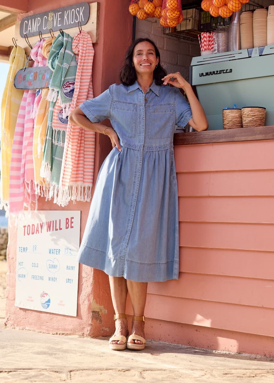 Jagger chambray dress