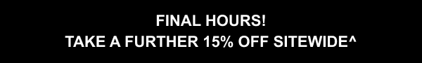15% Off Sitewide