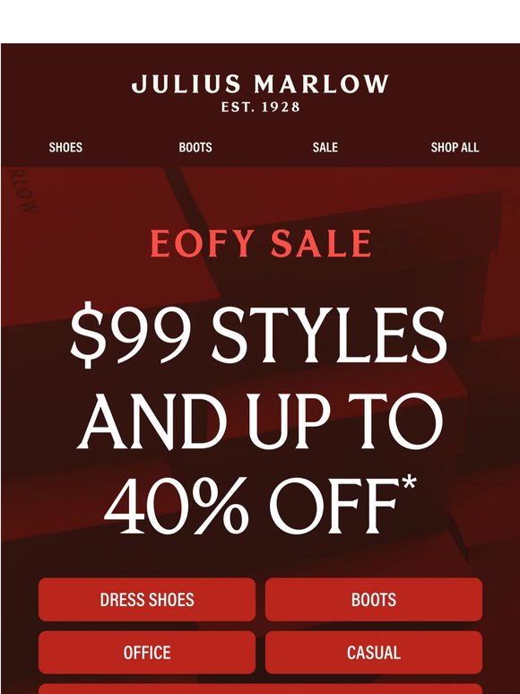 Our EOFY Sale Came Early!