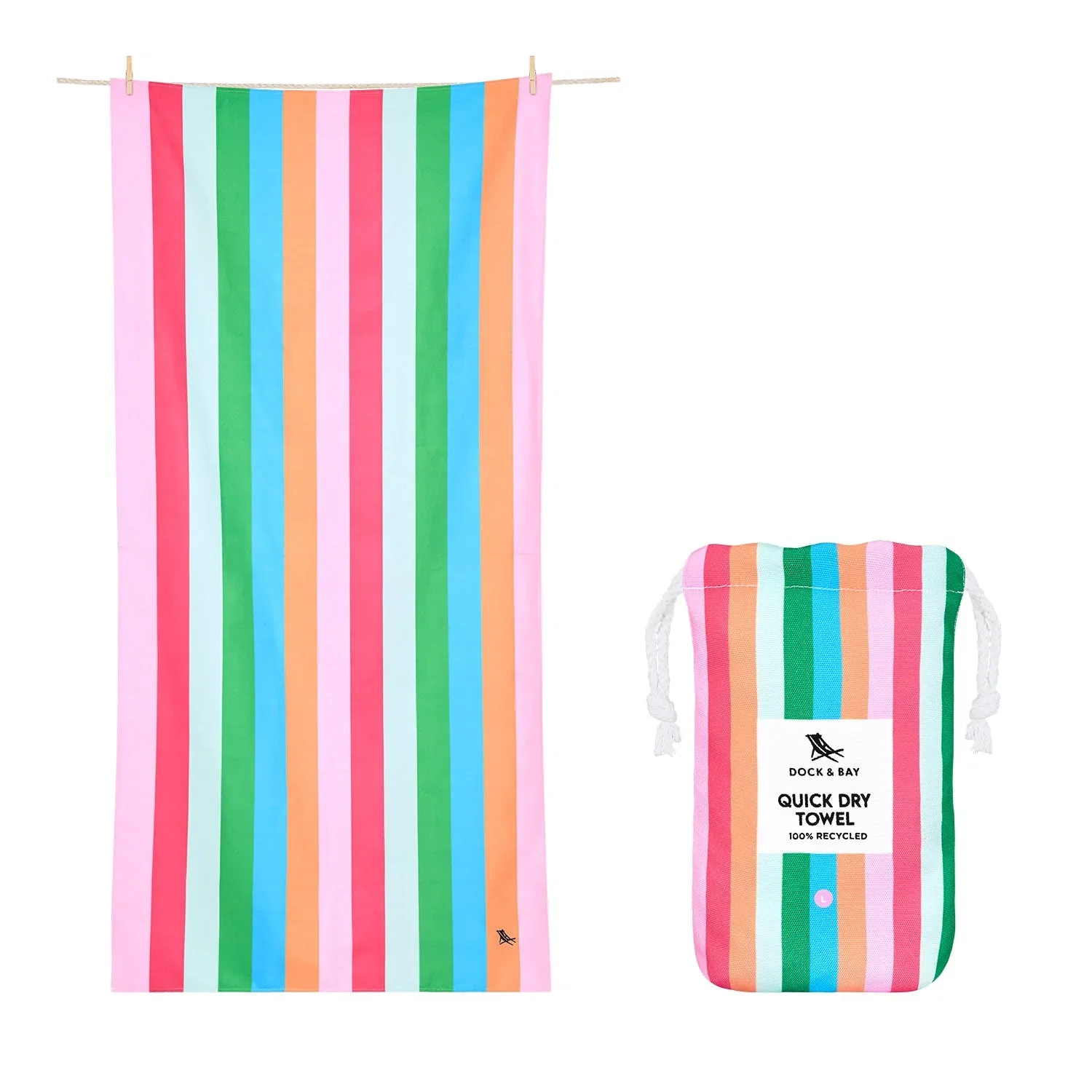 Image of Dock & Bay Quick Dry Towel - Tutti Frutti