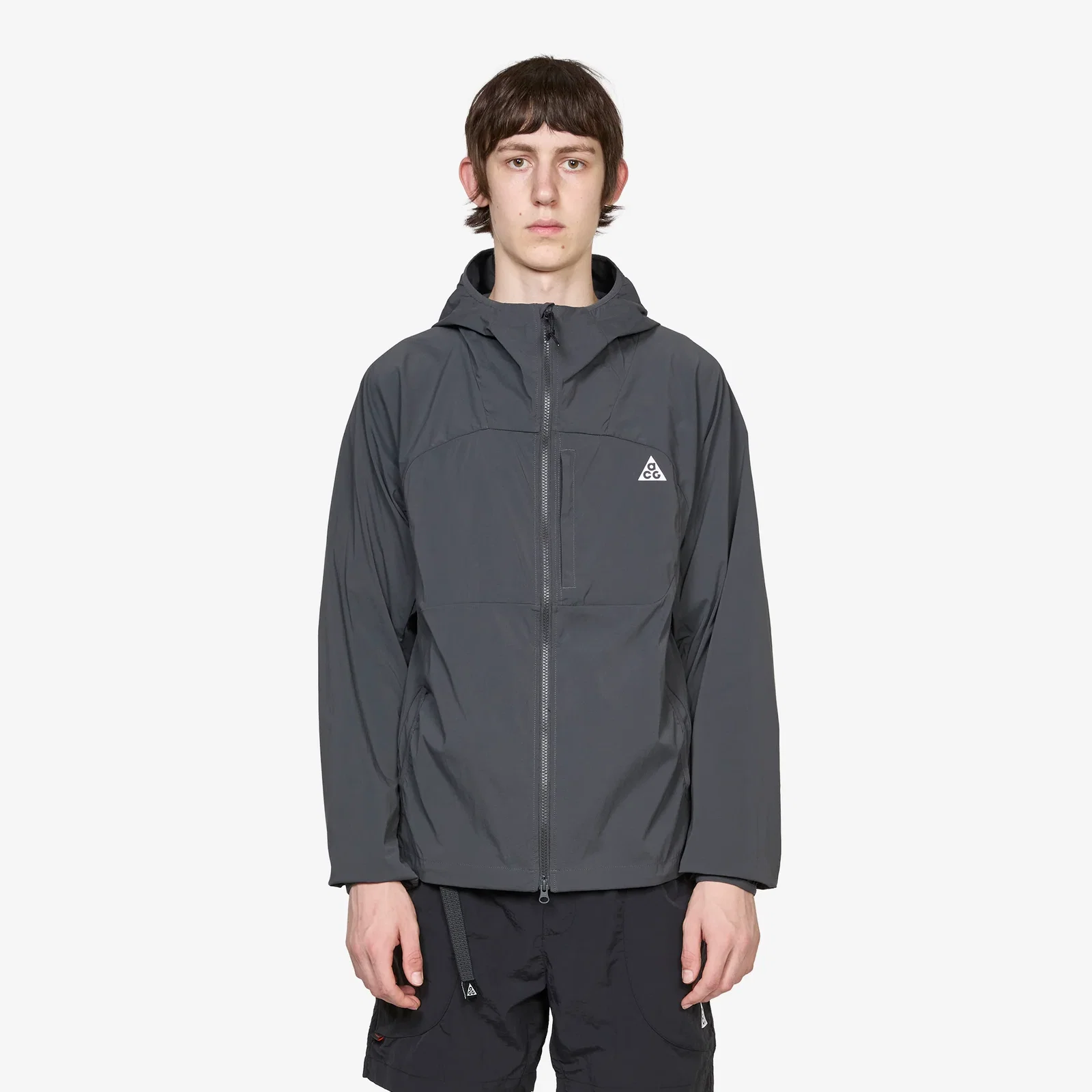 Image of ACG 'Five Towers' UV Protection Jacket Anthracite | Anthracite | Summit White