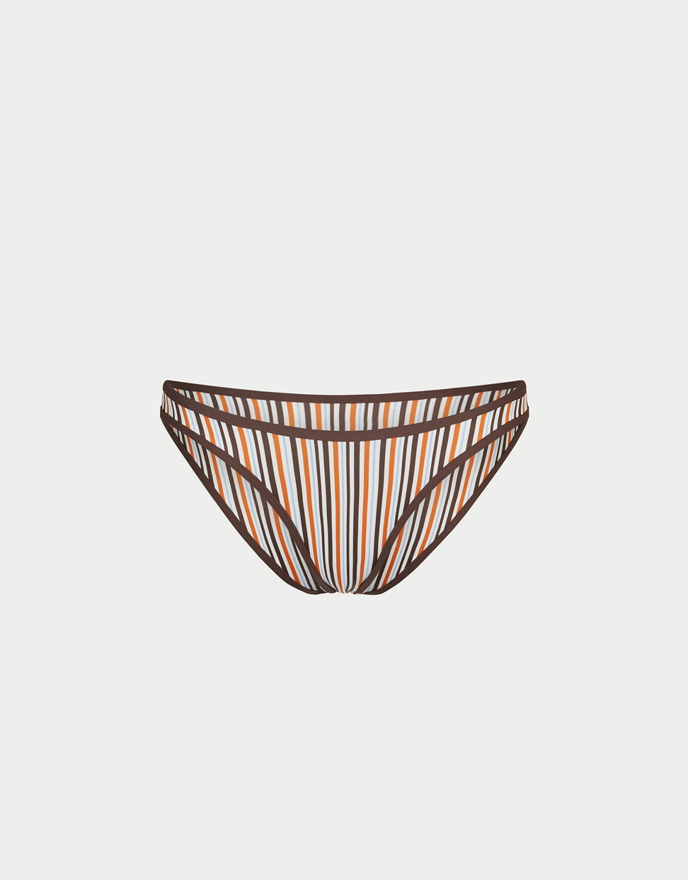 STRIPE HIGH LEG BIKINI BOTTOMS