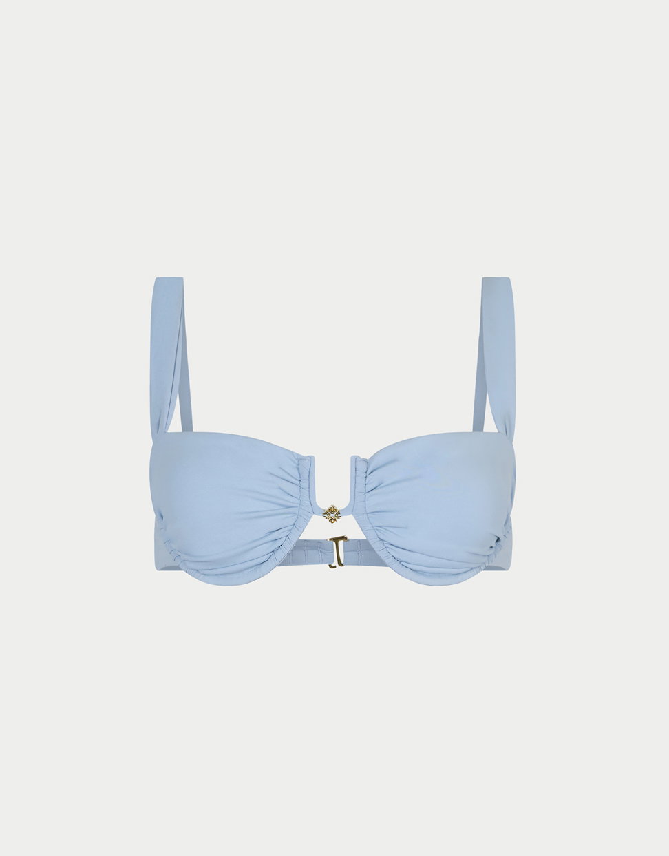 RUCHED CUP BIKINI TOP