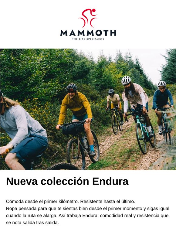 Endura: ropa que se nota desde la primera salida.