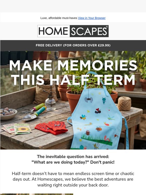 4 clever ways to keep the kids busy outside this week