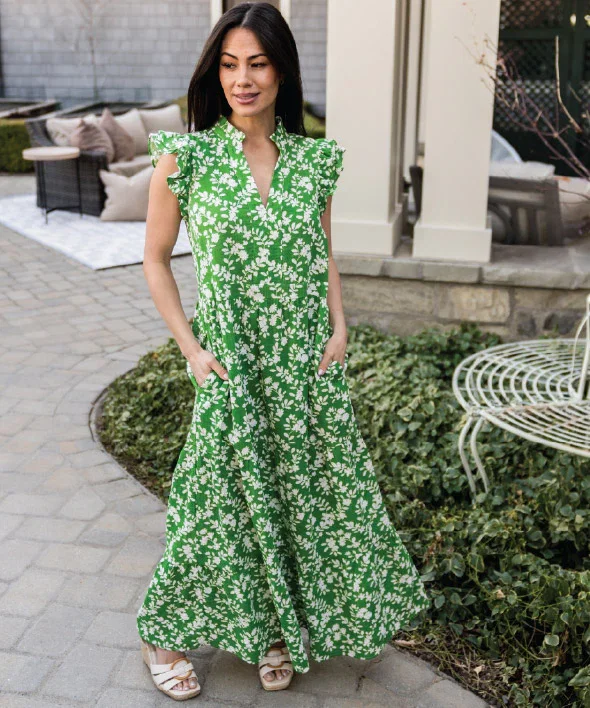 Khloe Maxi Chiffon Dress