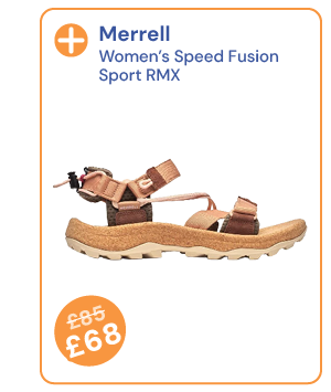 Merrell Women's Speed Fusion Sport RMX - Tan / Pink. Reduced from £85 to £68.