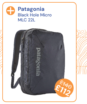 Patagonia Black Hole Micro MLC 22L - Smoulder Blue. Reduced from £140 to £112.