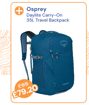 Osprey Daylite Carry-On 35L Travel Backpack - Blue. Reduced from £99 to £79.20