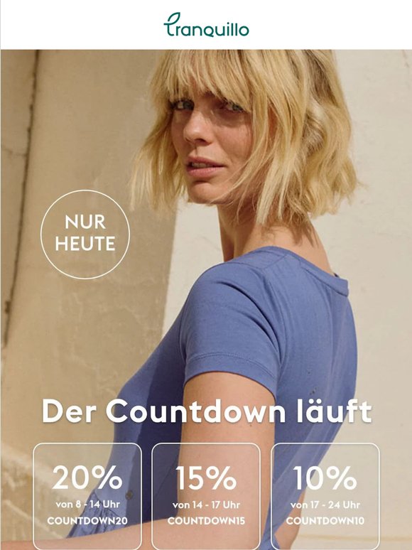 NUR HEUTE:  Pfingstmontag-Special - spare bis zu 20%