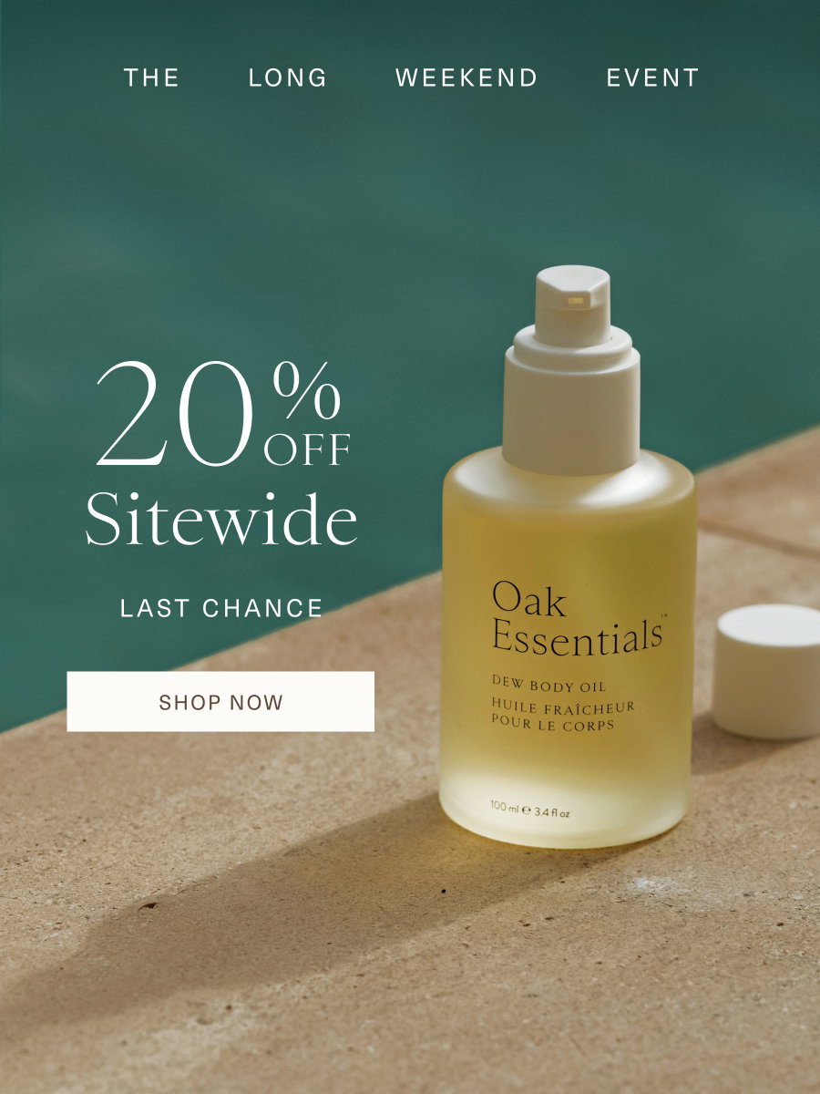 Spring Skin Event: 20% Off Sitewide