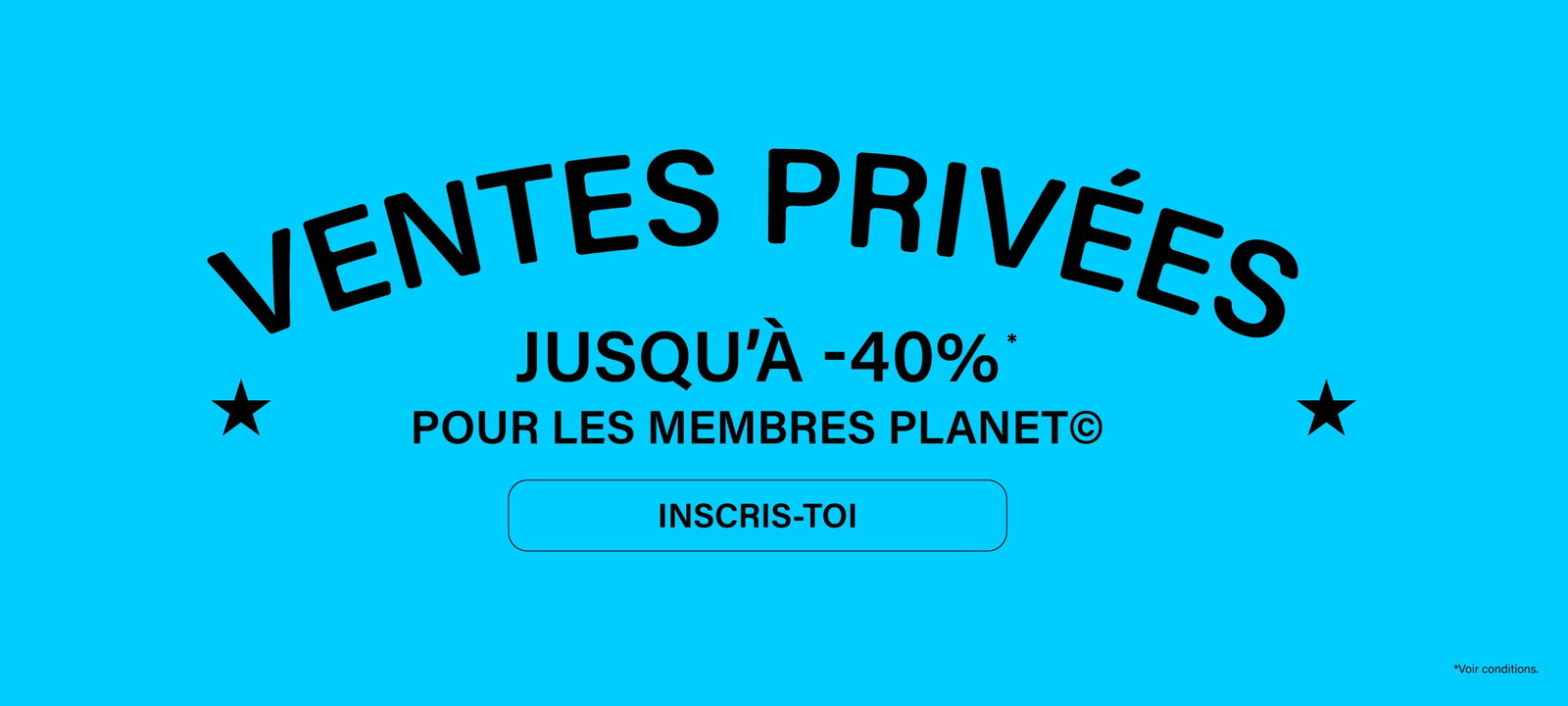 VENTES PRIVEES JUSQU'A -40%