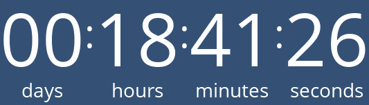 Countdown to the sale's end.