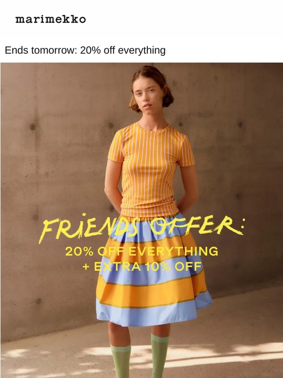 Sitewide sale ends soon