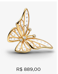 Charm Borboleta Dourada