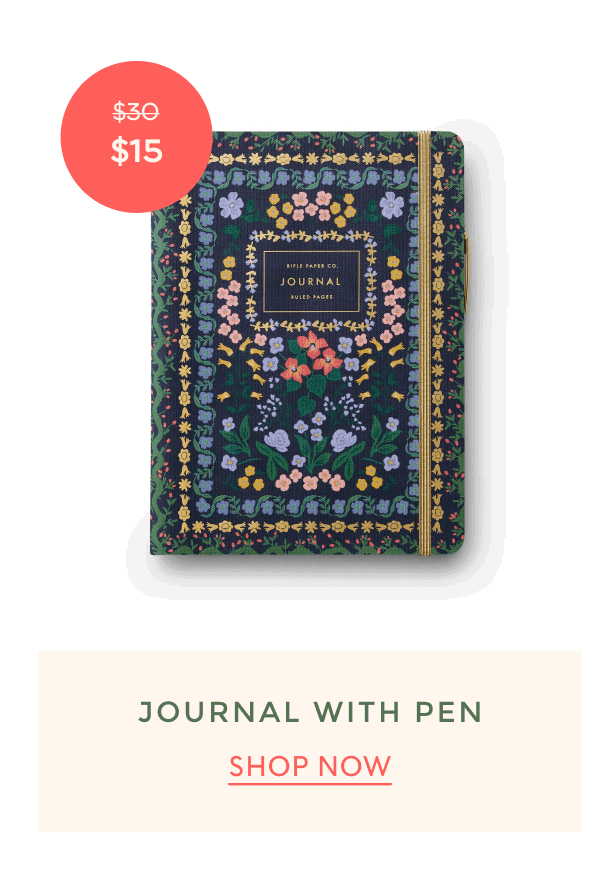 Journal with pen