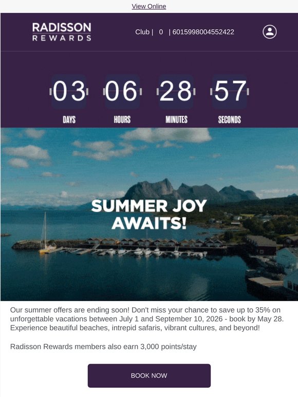 ⏰Final call to save on summer stays!