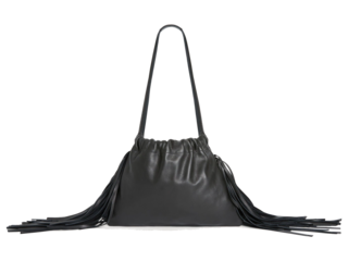 Diana Fringe Bag Black