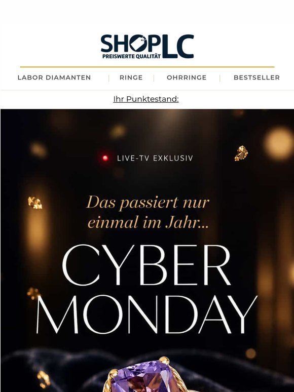Liebe Kundin, Einmal im Jahr: Unser Live-TV Angebot ist da 🖤