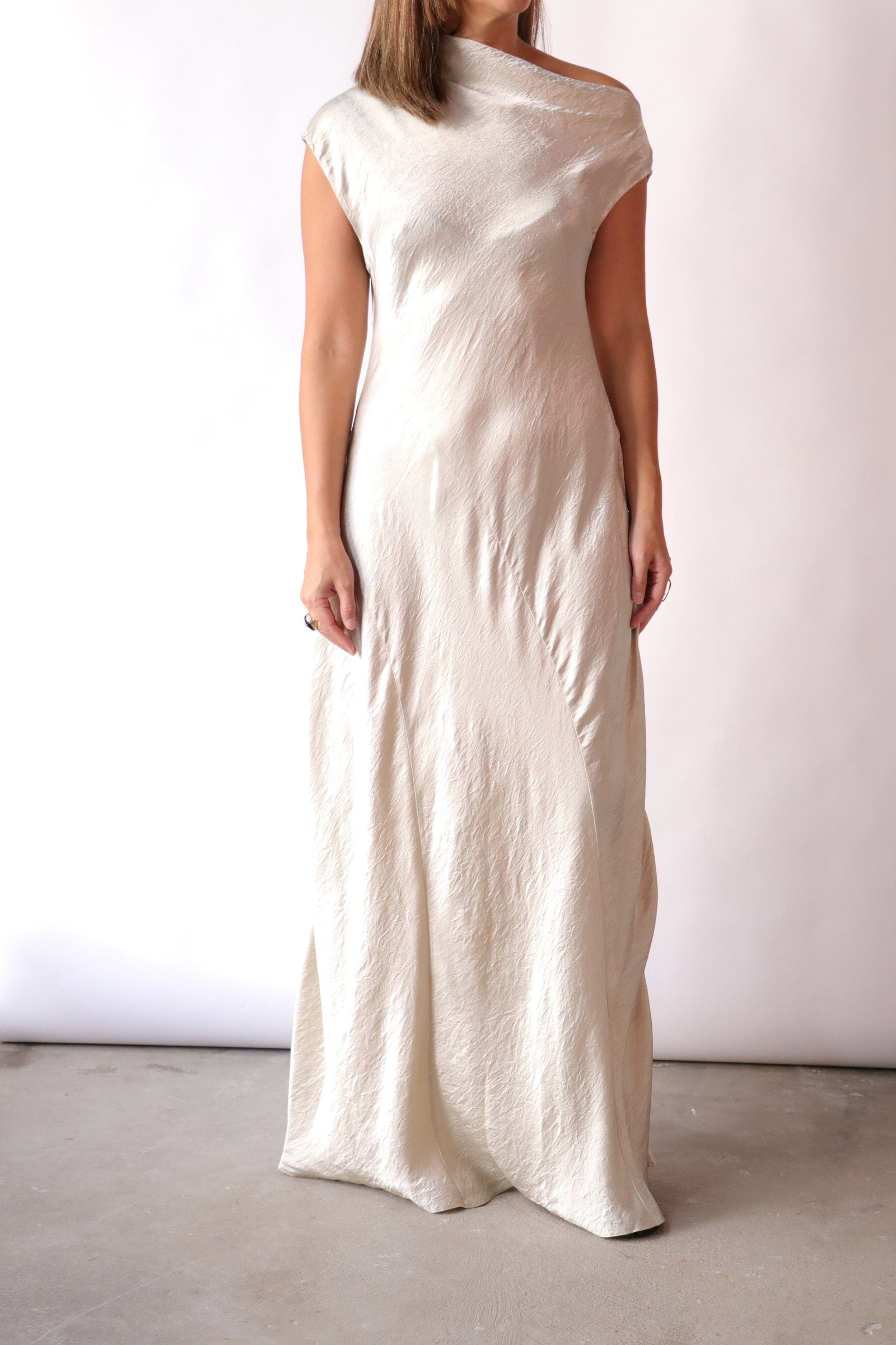 Lauren Manoogian New Luster Dress in Oyster