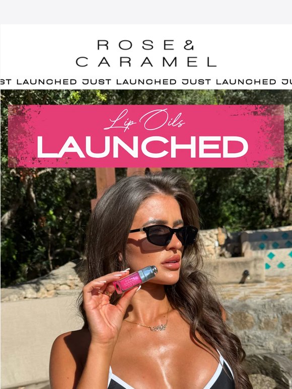 Lip Oils just launched with 30% off💋✨