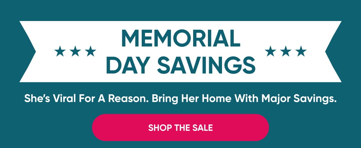 Memorial Day Savings