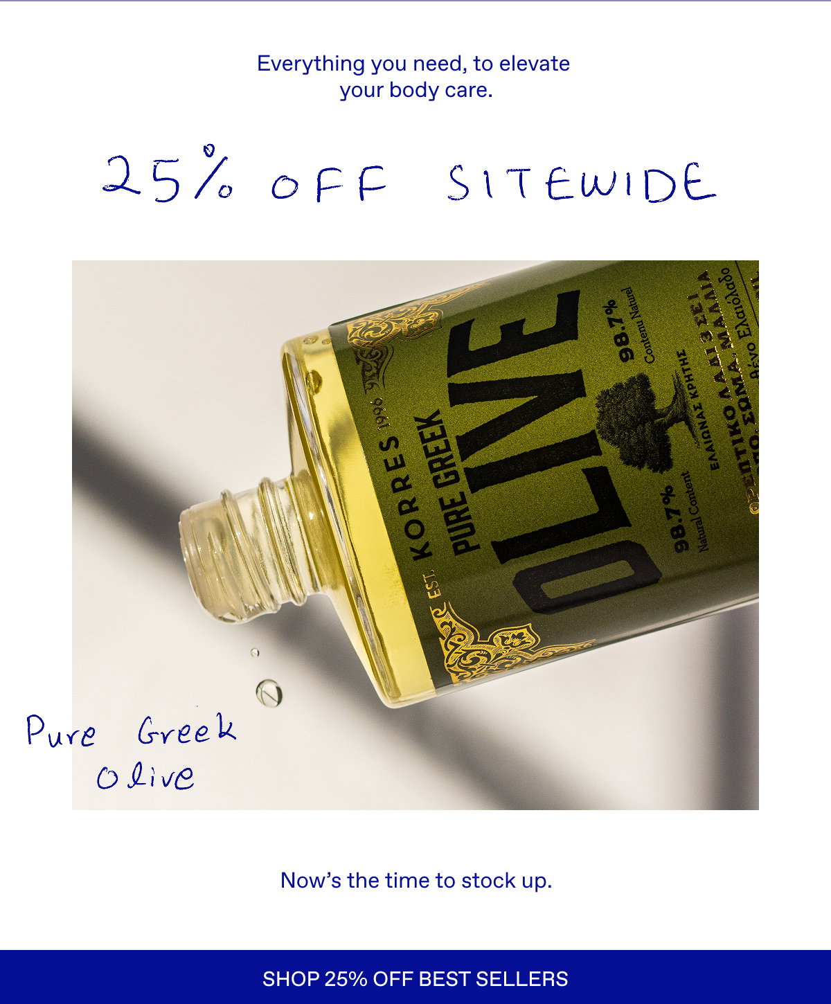 25% off sitewide 