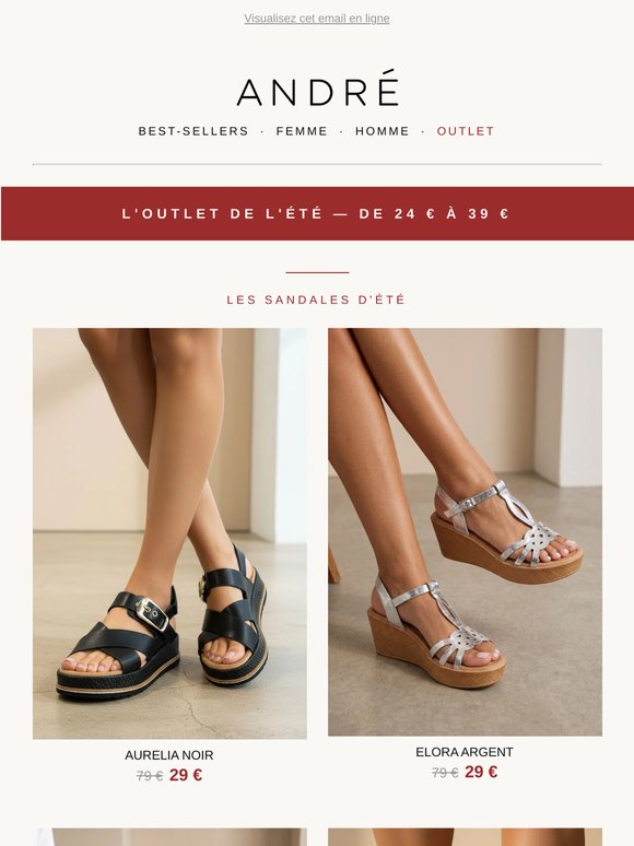 Nouveautés outlet à partir de 24 €