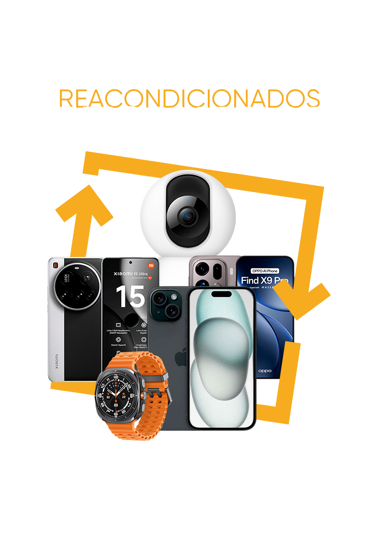 Reacondicionados Telefonía con hasta -70%