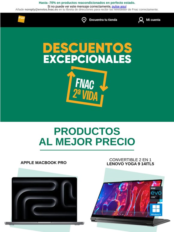 Dale una 2ª vida… con precios que sorprenden