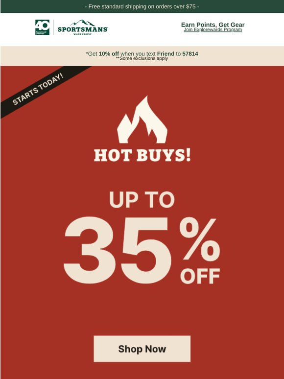 New Hot Buys are Here🔥Up to 50% Off